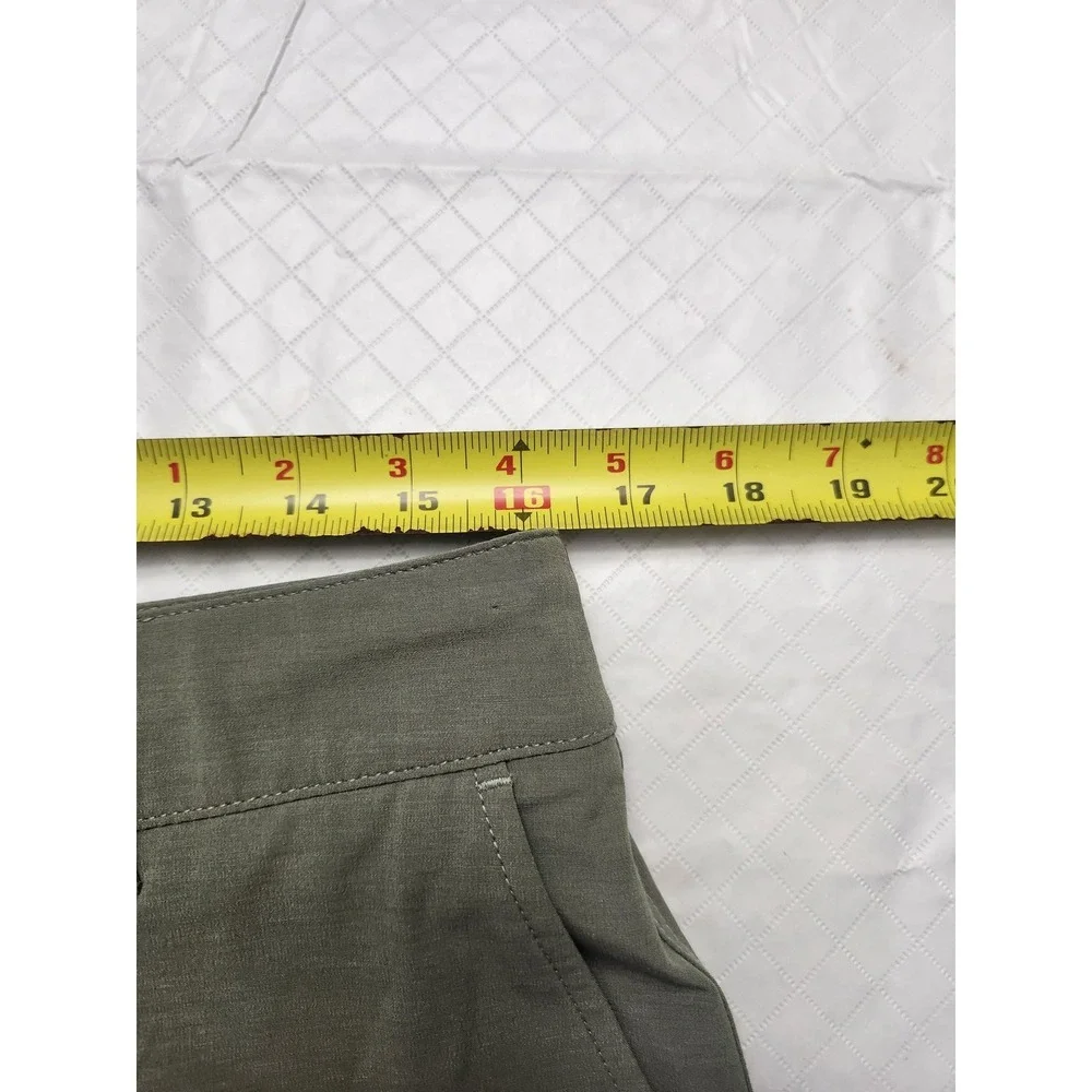 Faherty Shorts Mens 33 Green All Day Short 5 Inseam Stretch Chino Casual Summer